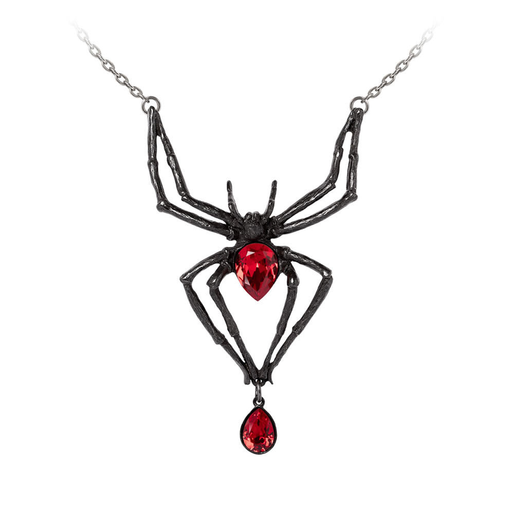 Black Widow Necklace | Handmade Gothic Jewelry | Alchemy – Alchemy 