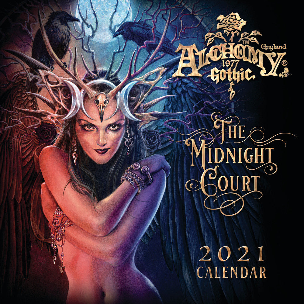 Alchemy Gothic 'The Midnight Court' 2021 Wall Calendar