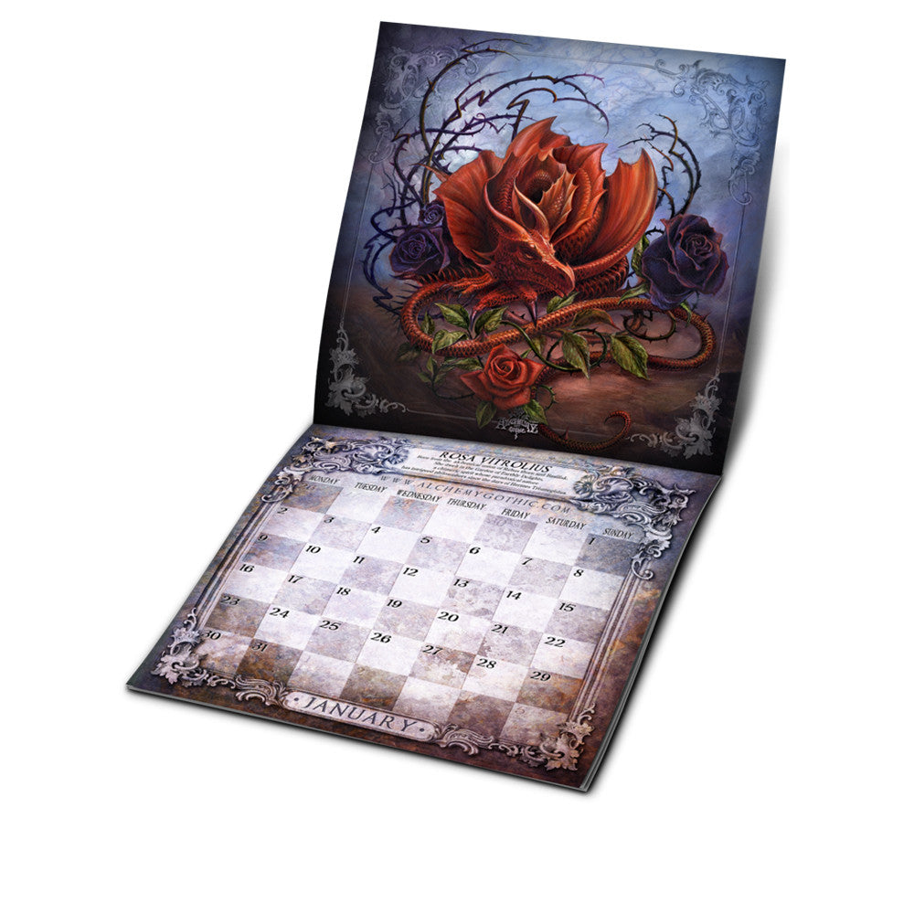 The Midnight Rose 2017 Calendar