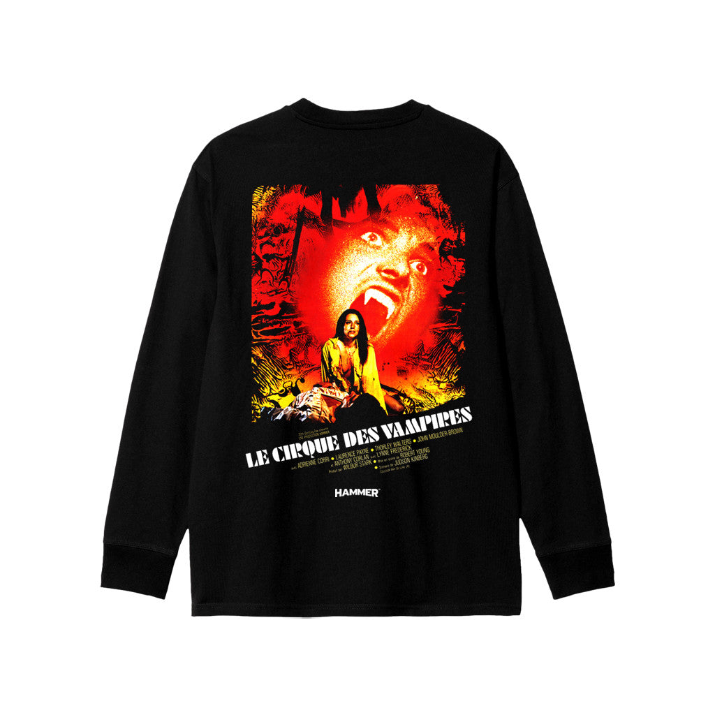 Cirque Des Vampire L/S T-Shirt - Black