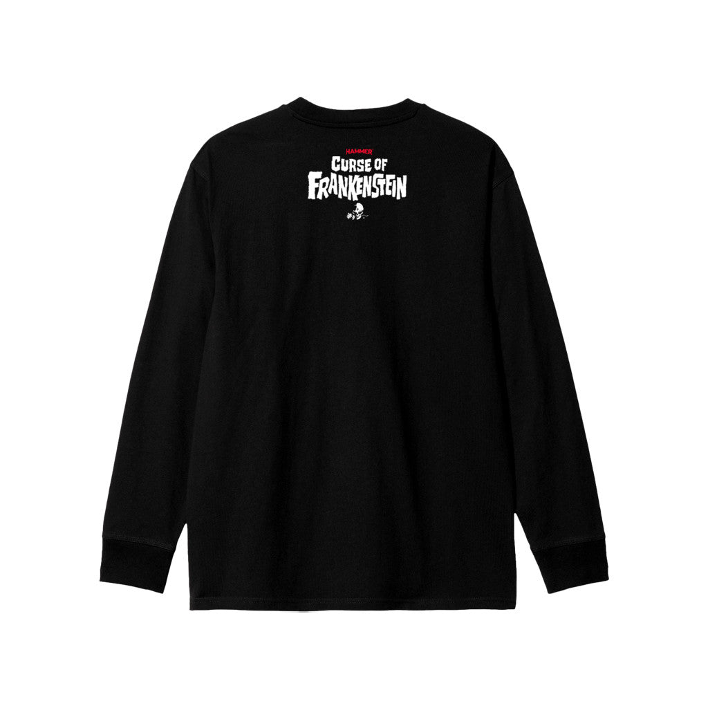 Curse of Frankenstein L/S T-Shirt - Black