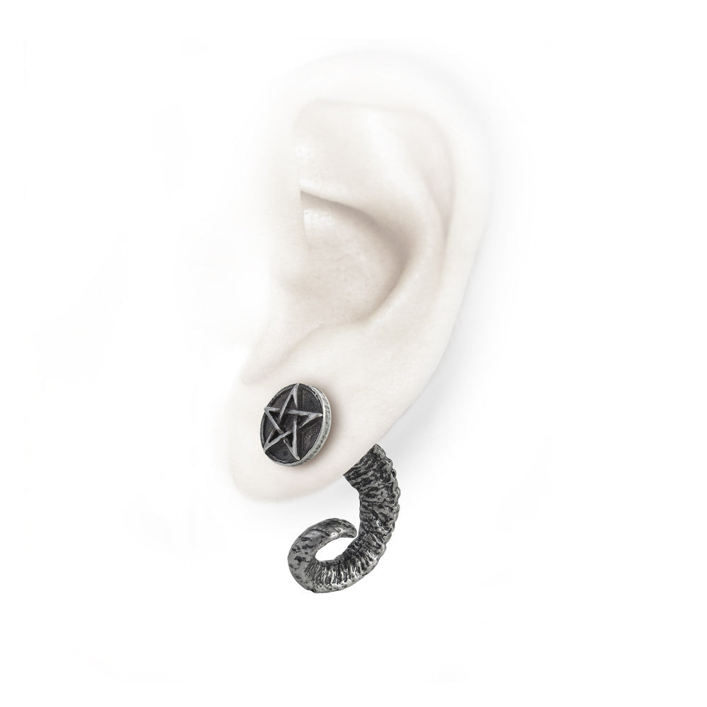 Magic Ram's Horn Earring