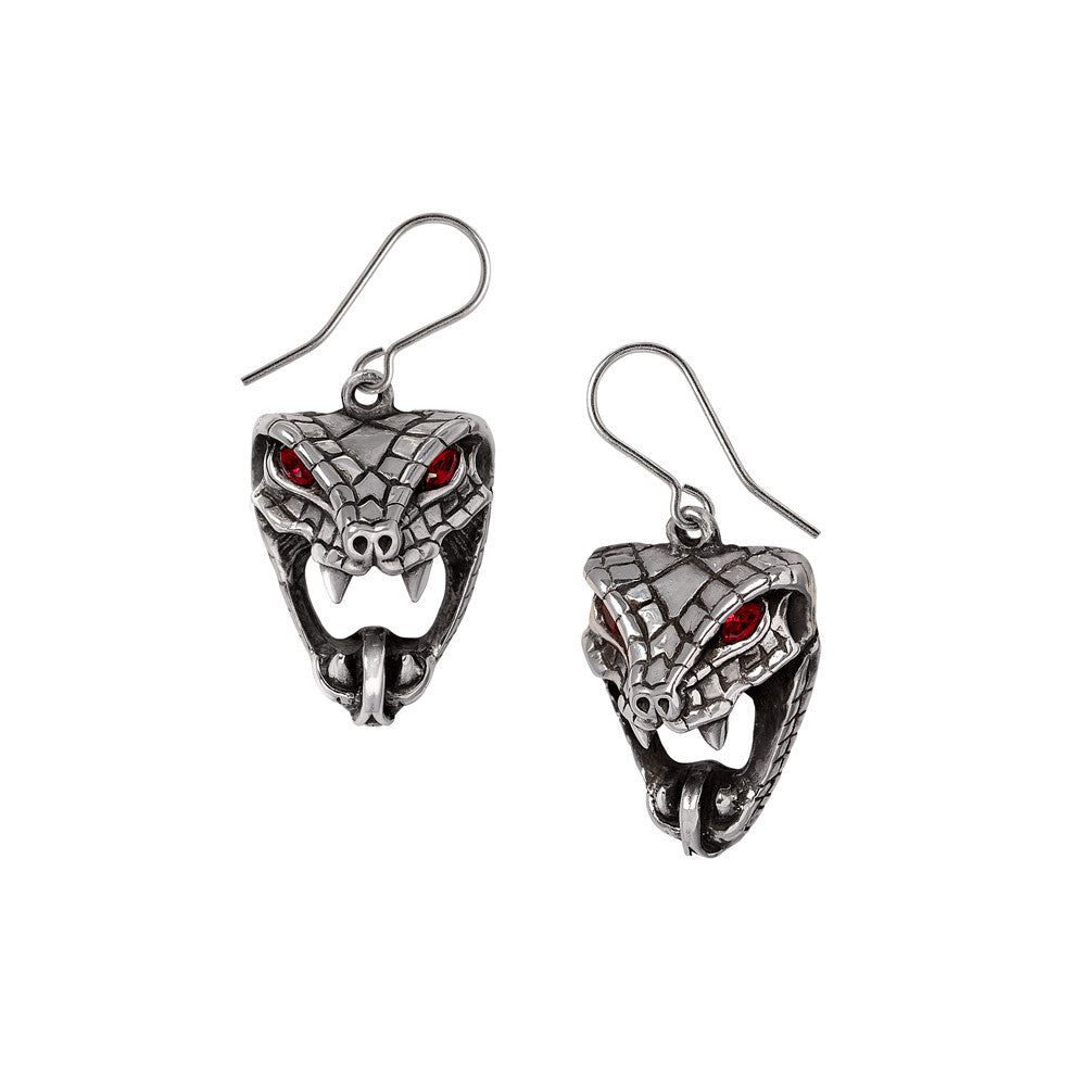 Snake Bite (Naeddre) Dropper Earrings