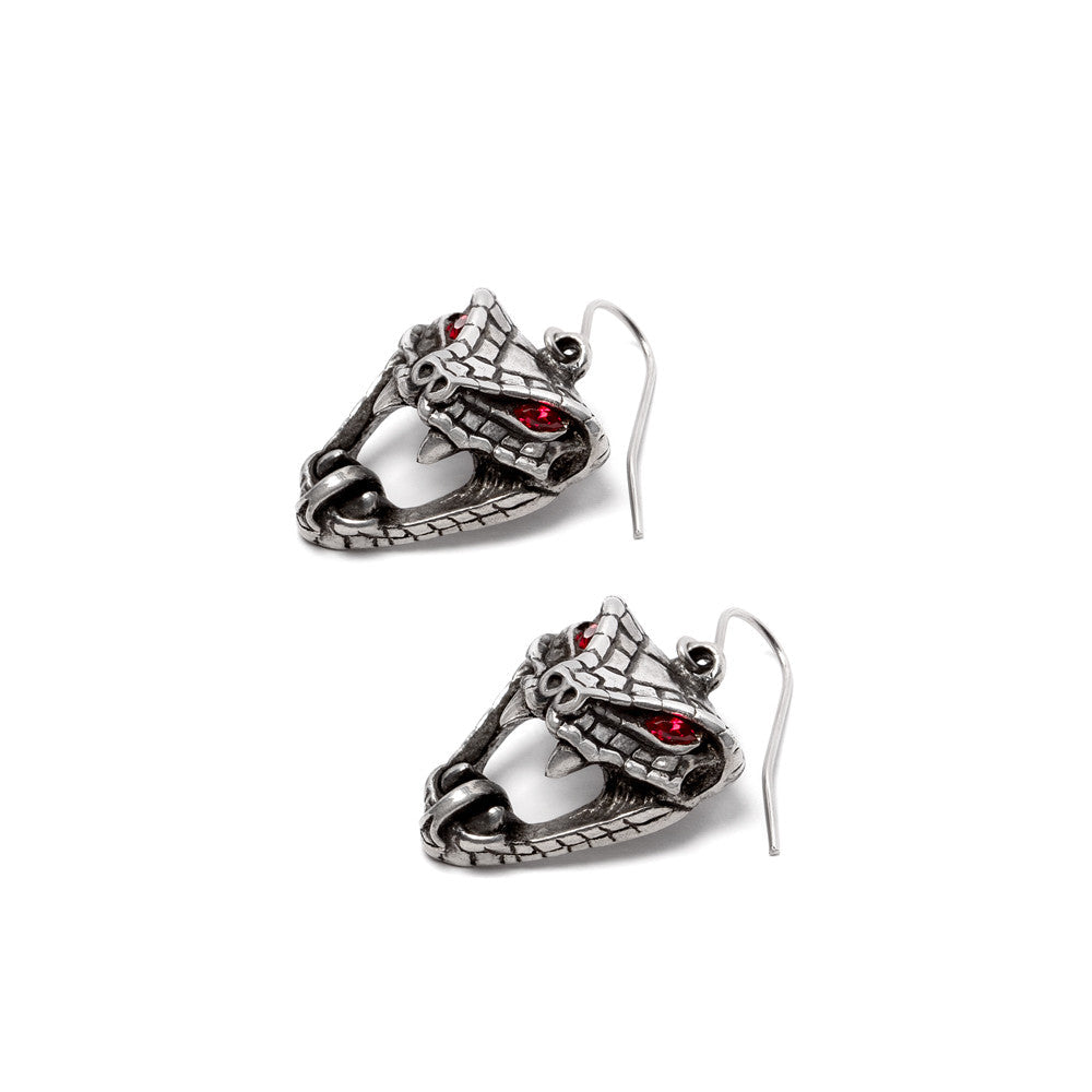 Snake Bite (Naeddre) Dropper Earrings