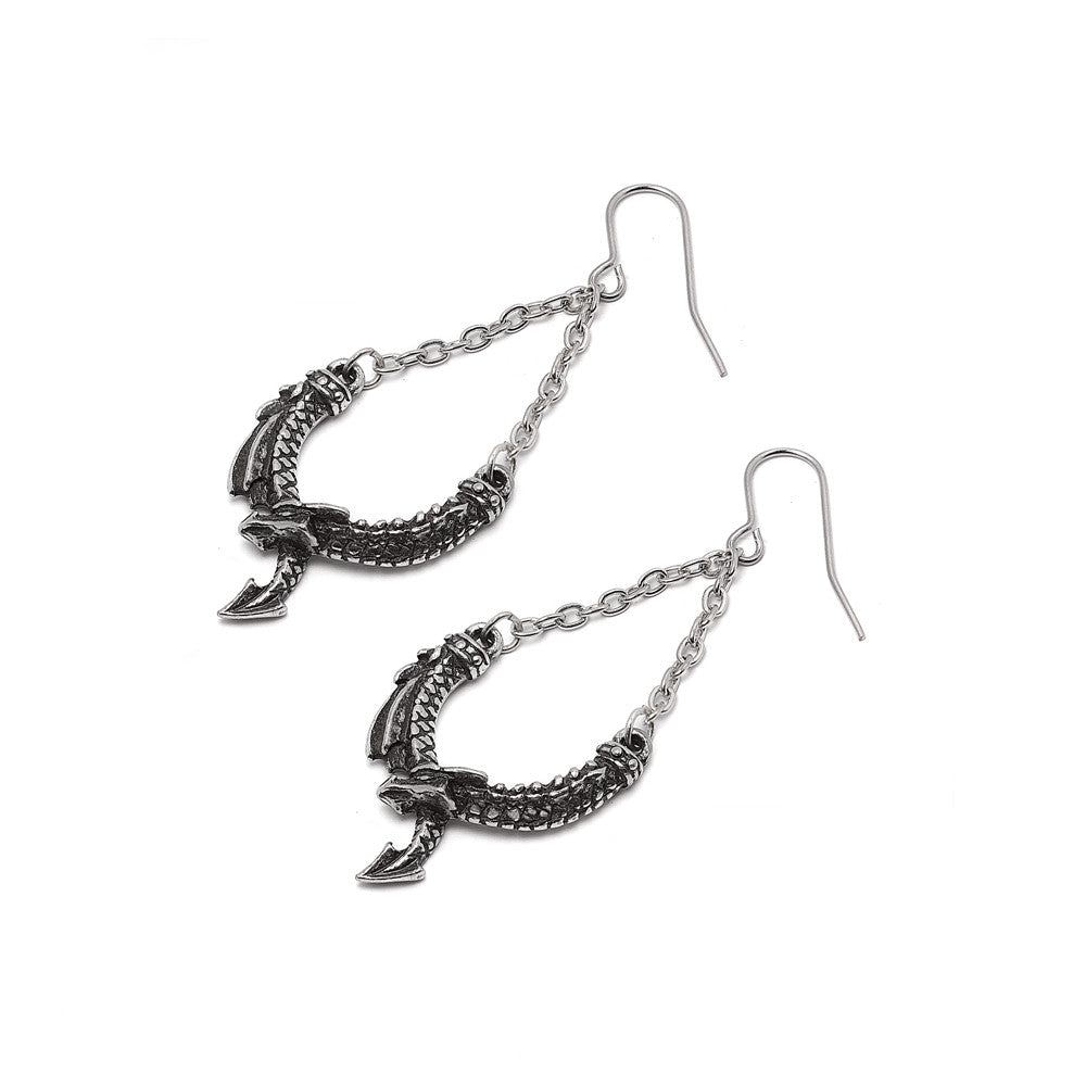 Dragon's Lure Dropper Earrings