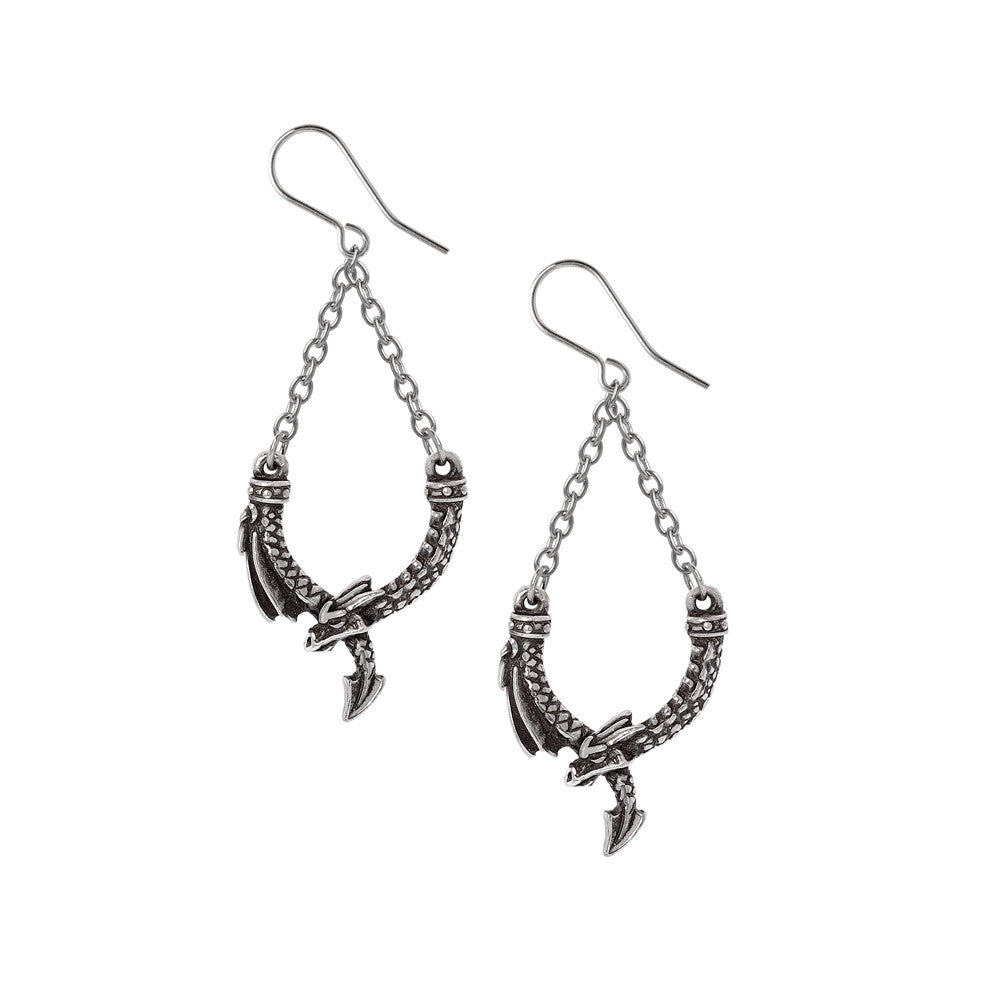 Dragon's Lure Dropper Earrings
