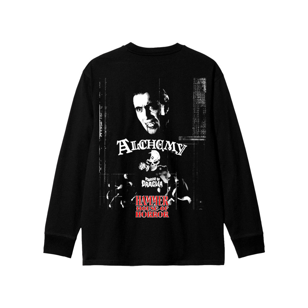 Horror of Dracula L/S T-Shirt - Black