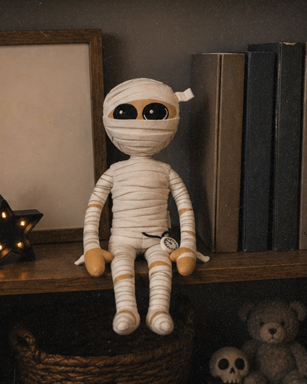 Mummington Plush. Glow in the dark watch