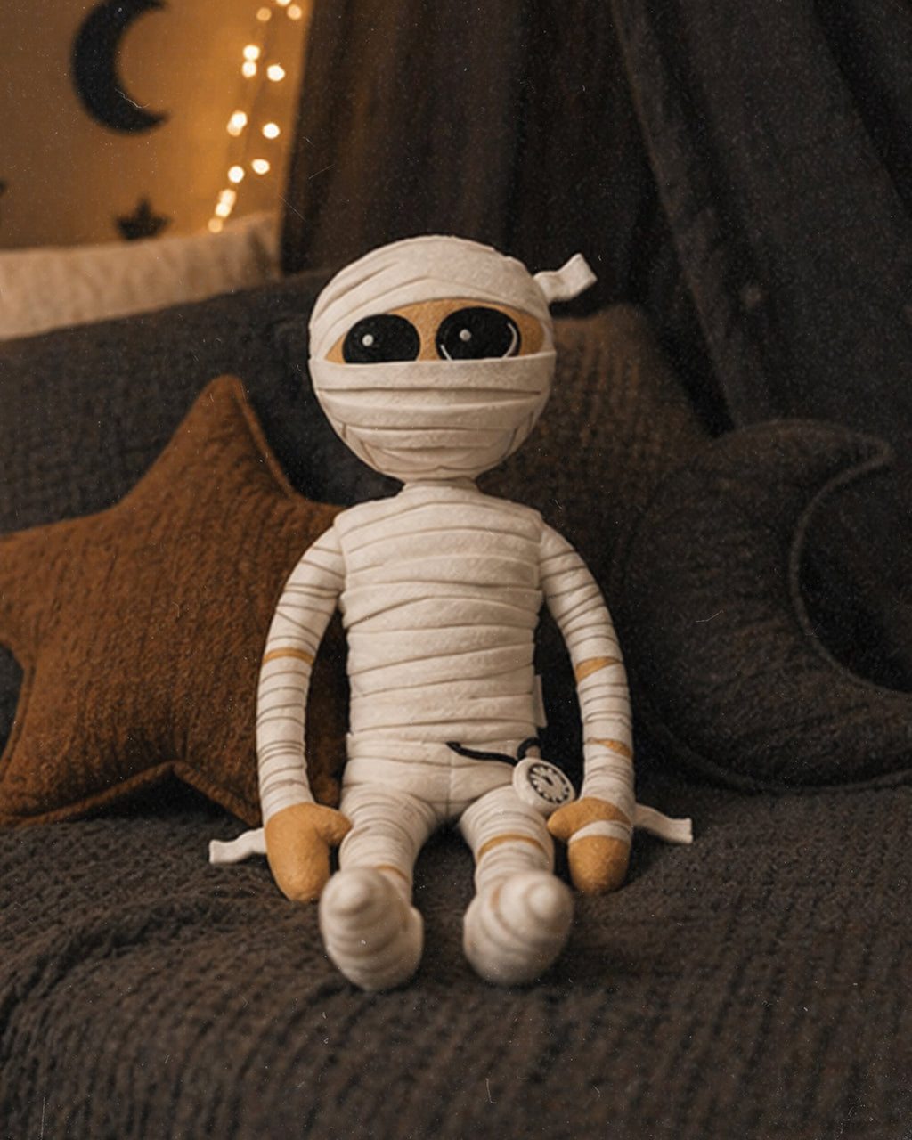 Mummington Plush. Glow in the dark watch