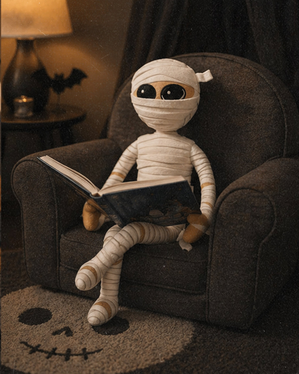 Mummington Plush. Glow in the dark watch