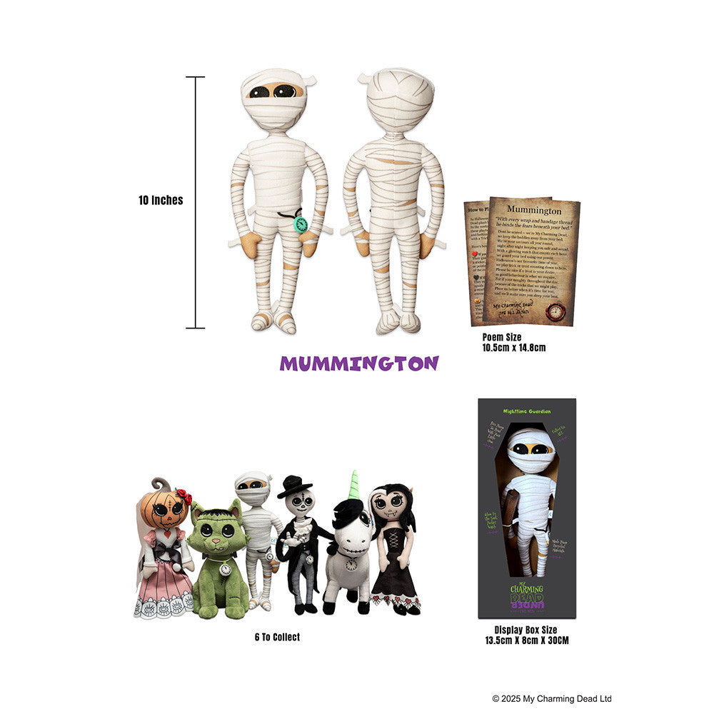 Mummington Plush. Glow in the dark watch
