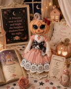 Pumkinella Plush. Glow in the dark watch