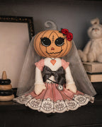Pumkinella Plush. Glow in the dark watch