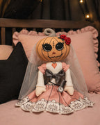 Pumkinella Plush. Glow in the dark watch