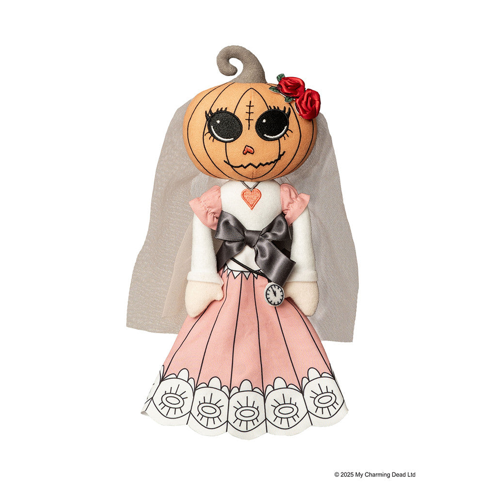 Pumkinella Plush. Glow in the dark watch