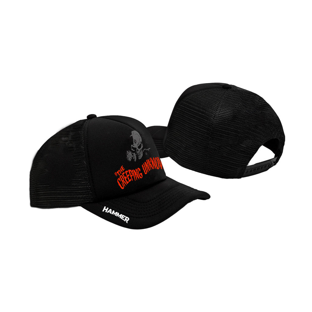 The Creeping Unknown Trucker Cap - Black