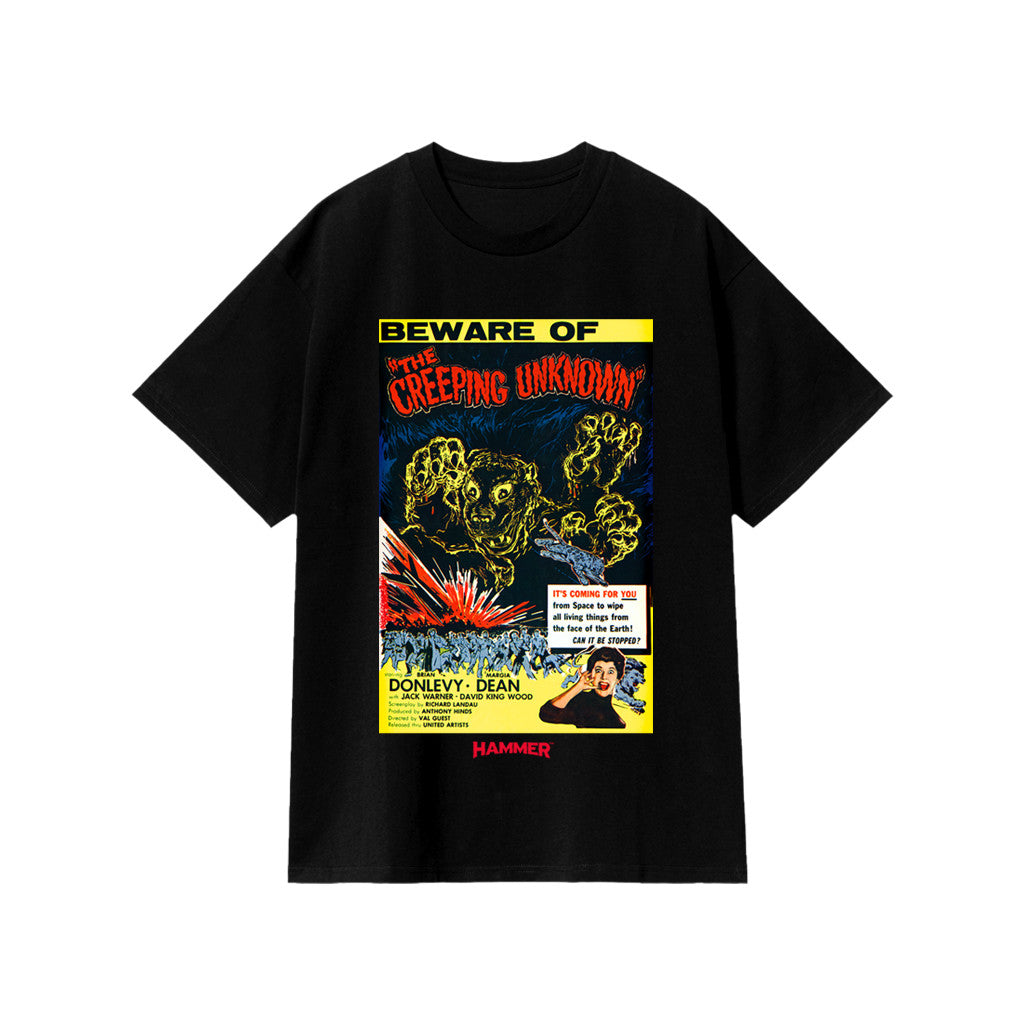 The Creeping Unknown T-Shirt - Black