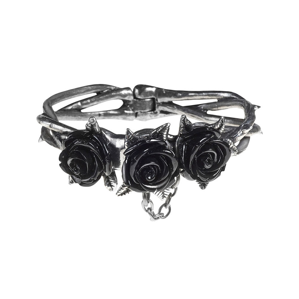 Wild Black Rose Bracelet