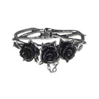 Wild Black Rose Bracelet