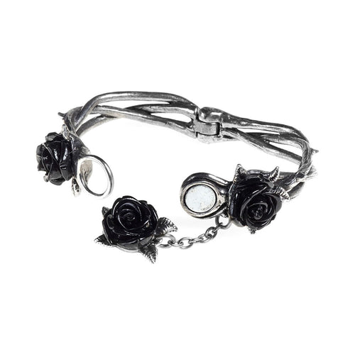Wild Black Rose Bracelet