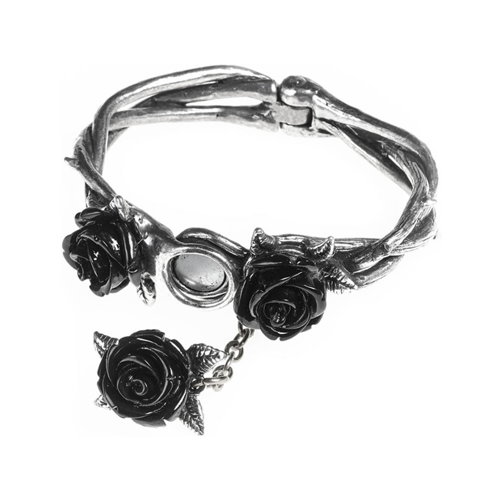 Wild Black Rose Bracelet