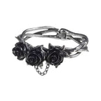 Wild Black Rose Bracelet
