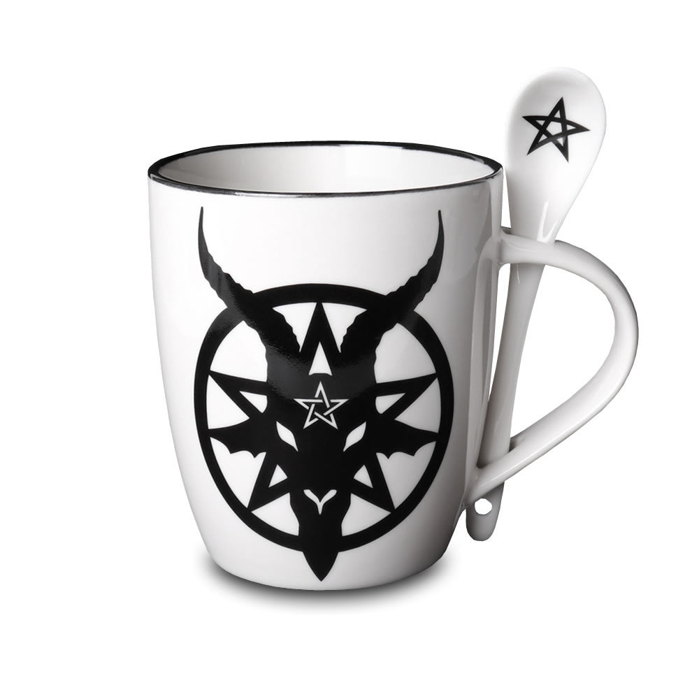 Baphomet Mug & Spoon Set