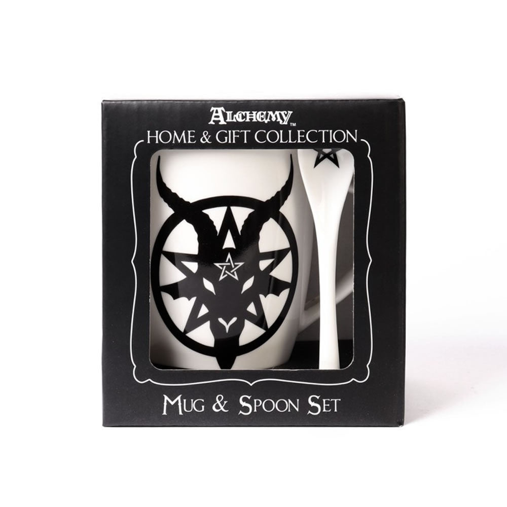 Baphomet Mug & Spoon Set