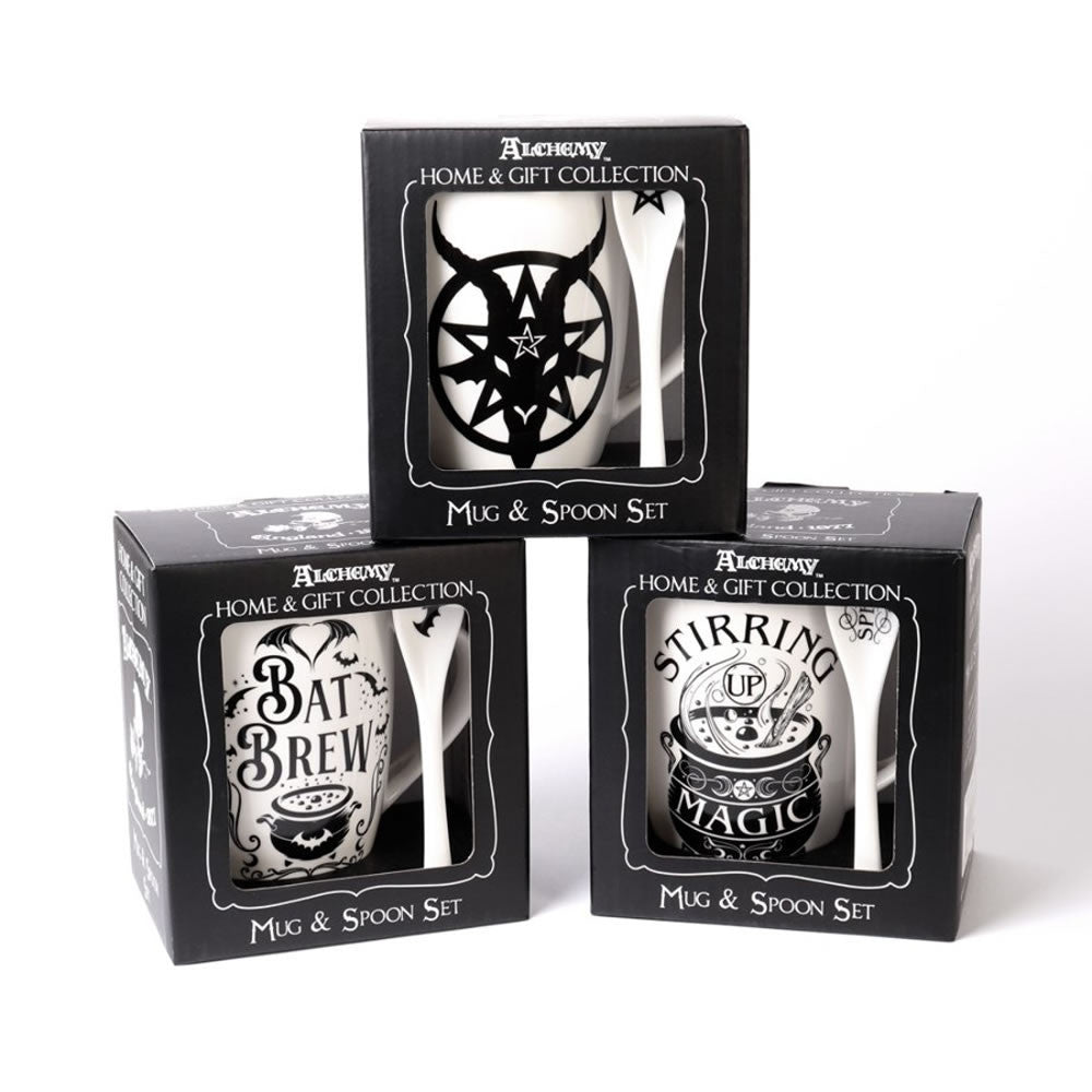 Baphomet Mug & Spoon Set