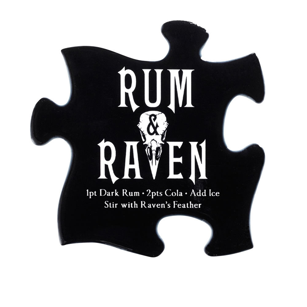 Spooky Cocktail Coaster Set