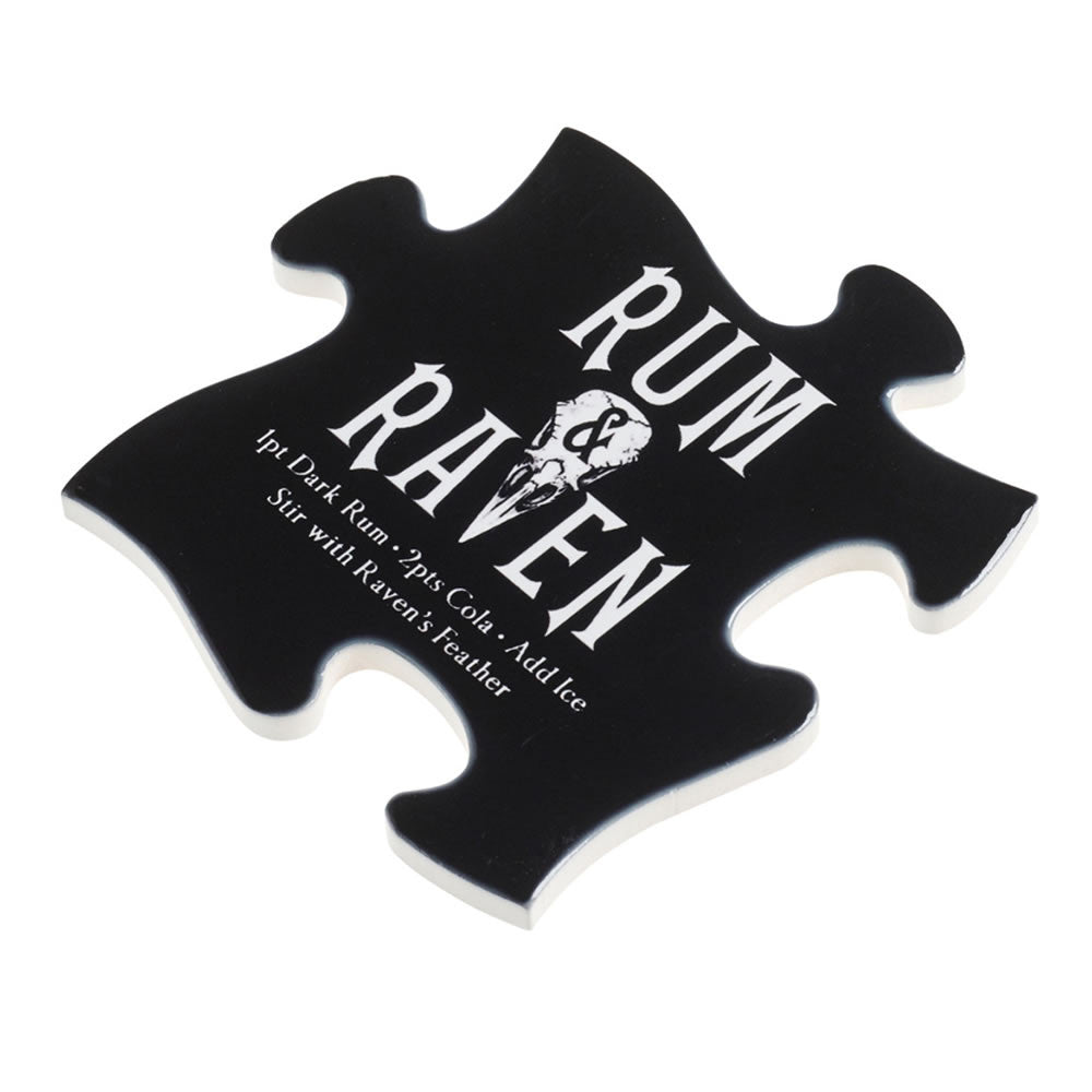 Spooky Cocktail Coaster Set