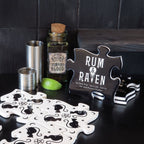 Black Cats Coaster Set