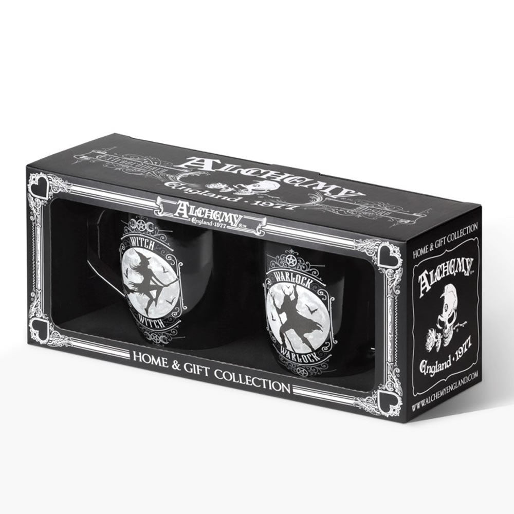 Witch & Warlock Mug Set