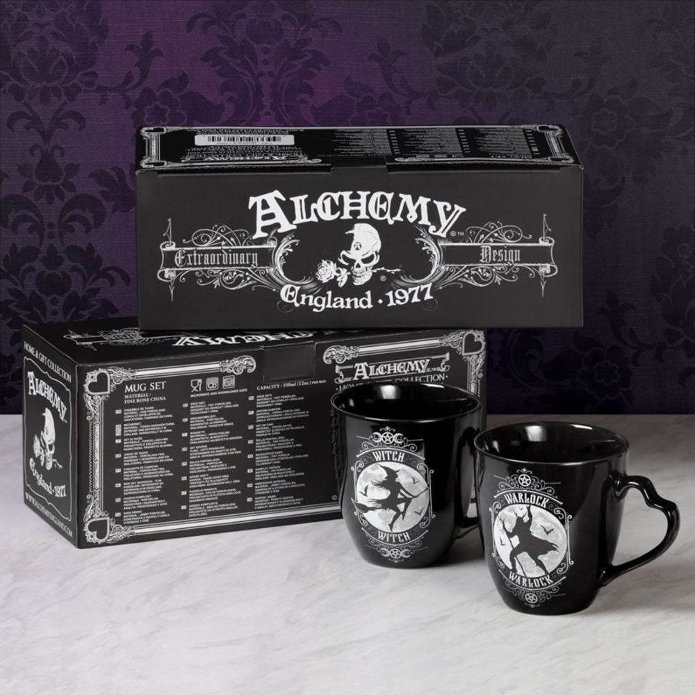 Witch & Warlock Mug Set