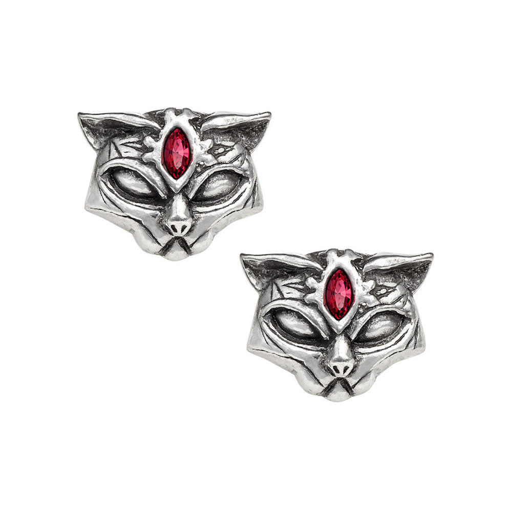 Sacred Cat Stud Earrings