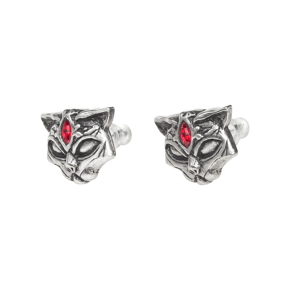 Sacred Cat Stud Earrings
