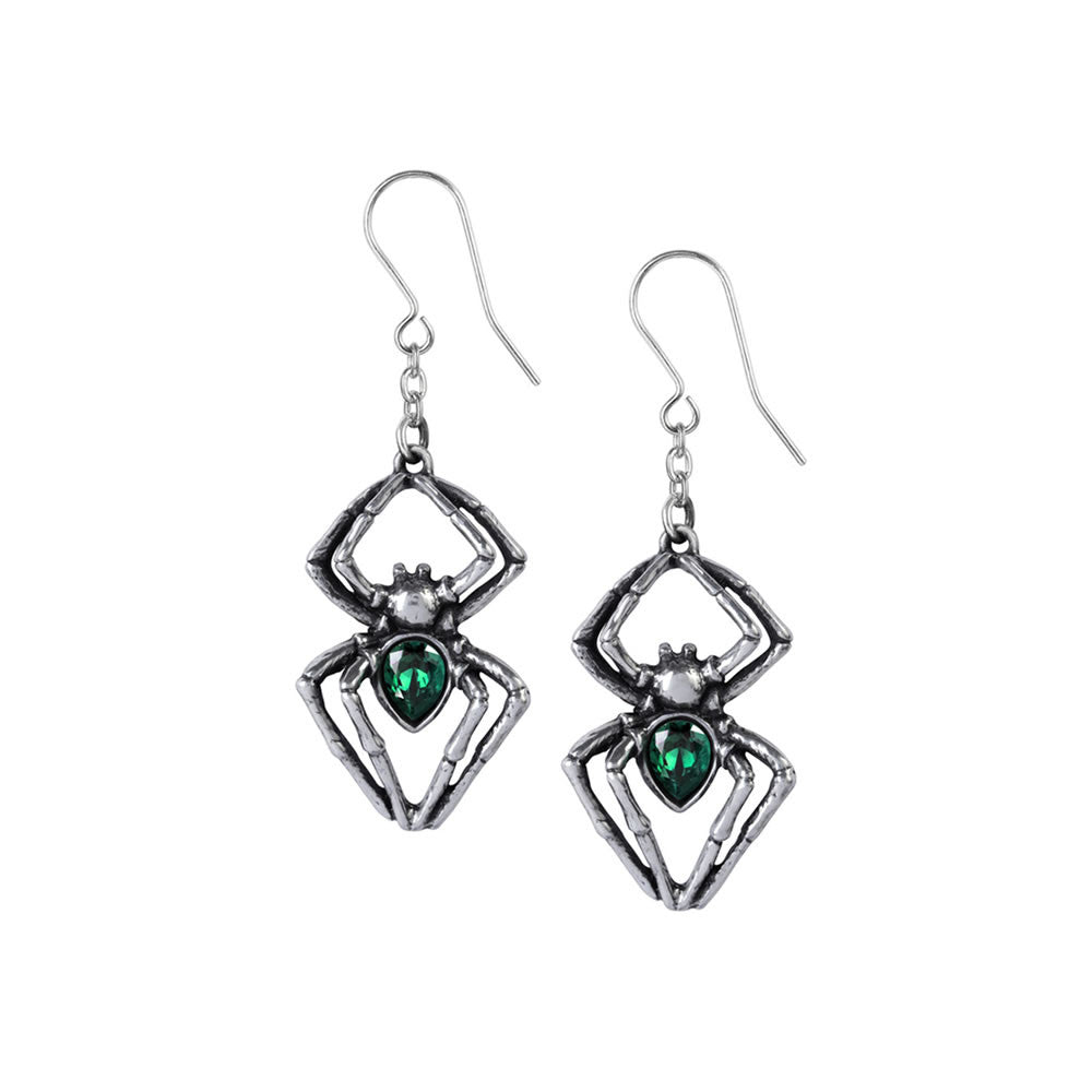 Emerald Venom Earrings