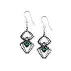 Emerald Venom Earrings