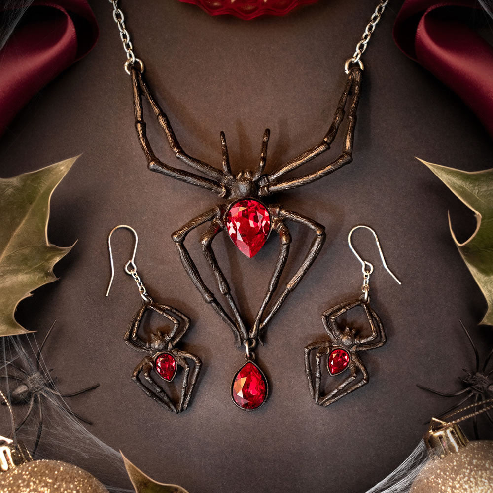 Black Widow Earrings