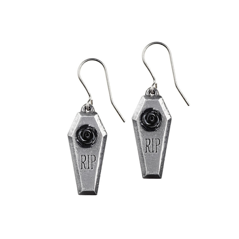 RIP Rose Earrings