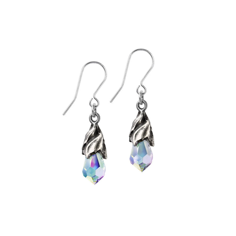 Empyrean Tear Earrings - Crystal