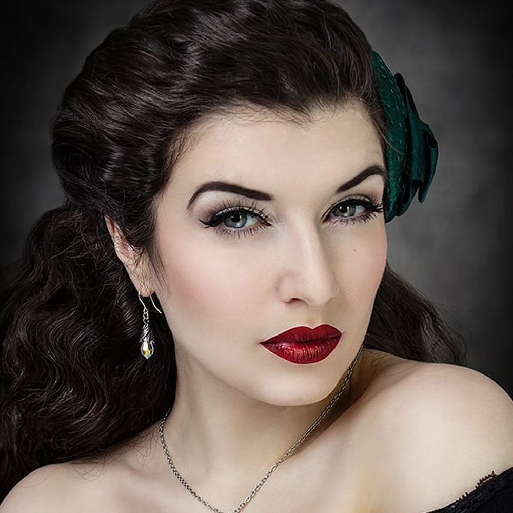 Empyrean Tear Earrings - Crystal