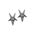 Baphomet Stud Earrings