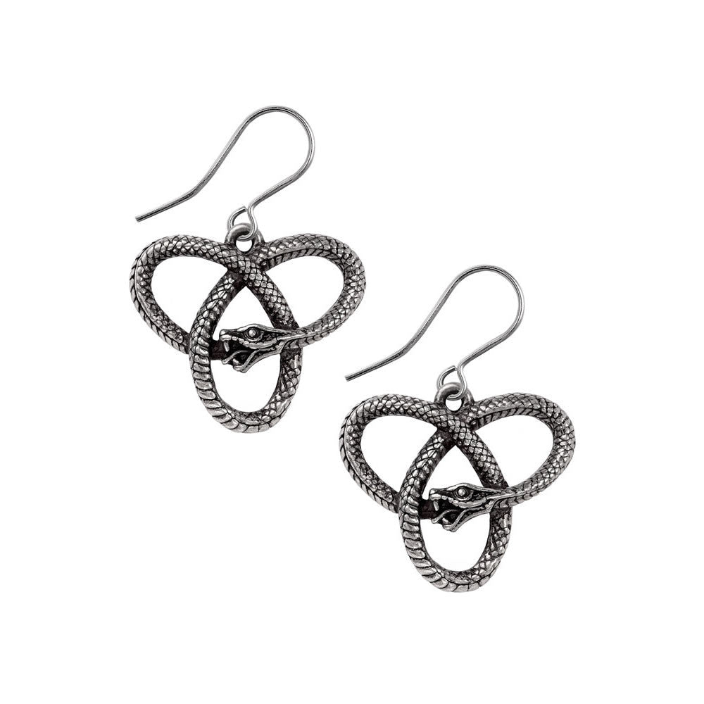 Eve's Triquetra Dropper Earrings