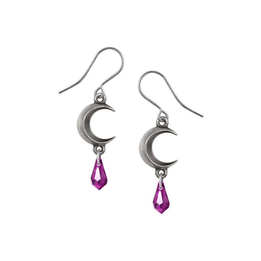 Tears of the Moon Amethyst Earrings