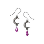 Tears of the Moon Amethyst Earrings