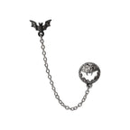 Luna Roost Double Piercing Stud Earring