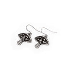 Death Cap Mushroom Dropper Earrings