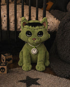 Felinestien Plush. Glow in the dark watch and tail