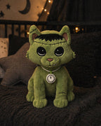 Felinestien Plush. Glow in the dark watch and tail